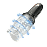 Blowjob Masturbator Cup with 5 Rotating &10 Vibrating Modes
